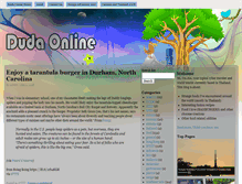 Tablet Screenshot of dudaonline.com